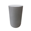 STYLOS SIDE TABLE ΛΕΥΚΟ 34x34x58cm