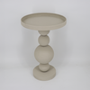 Astra Side Table Μπεζ 36.5x36.5x55 cm