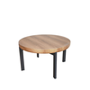 Bobba Coffee Table Sonoma Black 80x80x45cm