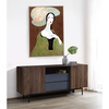 GROOVES ΜΠΟΥΦΕΣ 2ΠΟΡΤΕΣ 2ΣΥΡΤΑΡΙΑ ΚΑΡΥΔΙ ΓΚΡΙ 180x40x80cm