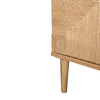 Sisal Sideboard 4 Doors Natural 160x39x78.5 cm