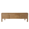WABI TV STAND 4ΠΟΡΤΕΣ ΦΥΣΙΚΟ 145x40x50cm