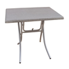 Πτυσσόμενο Τραπέζι Πλιάν Μέταλλο / Werzalit 80x60xH73cm (Χρώμα Επιλογής)
