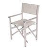 Πολυθρόνα Σκηνοθέτη Αλουμίνιο / Διάτρητο PVC 55x46xH88cm (3 Χρώματα)