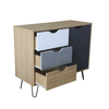 ARTIC ΚΟΜΟΤΑ SONOMA ΓΚΡΙ ΛΕΥΚΟ 94.5x40x79.9
