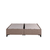 Interno Bed Base With Storage Space Grey Brown 160x200 cm