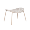 NADIN ΠΟΛΥΘΡΟΝΑ SET 2ΤΕΜ OFF WHITE 80x61.5x73