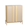 CAPPUCCINO ΚΟΜΟΤΑ-ΠΑΠΟΥΤΣΟΘΗΚΗ 2ΠΟΡΤΕΣ 3ΡΑΦΙΑ SONOMA LATTE 84.4x36.5x97