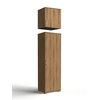 Μονόφυλλη Ντουλάπα με πατάρι 60x48xH259cm