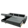 Καναπές Γωνιακός Αναστρέψιμη Γωνία JESSIE 235x160x85cm Ανοιχτό Γκρι