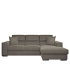 Καναπές Κρεβάτι Γωνιακός Δεξιά Γωνία ELOISE Taupe 260x170x75-90cm