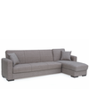 Καναπές Κρεβάτι Γωνιακός JOSE Καφέ 270x150x86cm