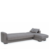 Καναπές Κρεβάτι Γωνιακός JOSE Καφέ 270x150x86cm