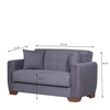 Καναπές Κρεβάτι Διθέσιος DIEGO 2S Γκρι 153x78x80cm
