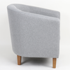 Πολυθρόνα FIORELLA Γκρι Ύφασμα 73x69x75cm