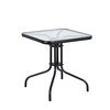 Τραπέζι Μεταλλικό MARS Μαύρο 60x60x70cm