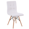 Καρέκλα CUPPLESSUS Λευκό PU 43x55x86cm