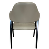 Καρέκλα Τραπεζαρίας SOLANA Cappuccino/Μαύρο PU/Μέταλλο 51x51x81cm