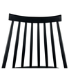 Σκαμπό Bar MARANTA Μαύρο PP/Μέταλλο 45x46x97cm