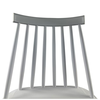 Σκαμπό Bar MARANTA Λευκό/Καρυδί PP/Μέταλλο 45x46x97cm