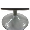 Σκαμπό Bar QUERIDA Λευκό PP/Μέταλλο 44x45x58/81-79/102cm