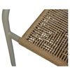 Πολυθρόνα Κήπου MOOREA Μπεζ/Φυσικό Αλουμίνιο/Rattan 58x56x79cm