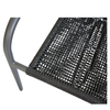Πολυθρόνα Κήπου MOOREA Ανθρακί Αλουμίνιο/Rattan 58x56x79cm