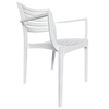 Πολυθρόνα Κήπου BORA-BORA Λευκό PP 57x57x83cm