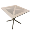 Τραπέζι Κήπου SIREA Cappuccino PP 80x80x75cm