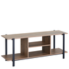 Έπιπλο Τηλεόρασης PENWYN Καφέ/Μαύρο Μοριοσανίδα/Μέταλλο 120x35x46cm