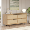 Μπουφές CORNWALL Φυσικό Μοριοσανίδα/Μέταλλο 44.5x160x74.3cm