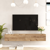 Έπιπλο Τηλεόρασης KENT Πεύκο Μοριοσανίδα 180x31.6x29.6cm