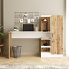 Γραφείο CAMDEN Πεύκο/Λευκό Μοριοσανίδα 152.3x40x120cm