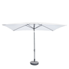 Ομπρέλα Κήπου ARONA Λευκό/Ανθρακί Αλουμίνιο/Polyester 3x2x2.53m