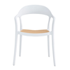 BISTROT ΚΑΡΕΚΛΑ ΛΕΥΚΟ ΦΥΣΙΚΟ 57x53x81.5