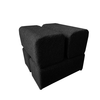 Cheval Stool Black 45x45x42cm