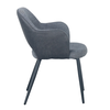 ASCOT ΚΑΡΕΚΛΑ ΓΚΡΙ ΣΚΟΥΡΟ 60x63.5x79