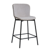Σκαμπό Melina-Bar ανοιχτό μπεζ 55 x 48 x 95