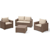 σετ σαλόνι εξωτερικού χώρου alb california lounge set cappuccino