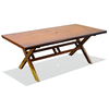 Σταθερό Παραλληλόγραμμο Τραπέζι Acacia Wood 200 x 100 x H76cm