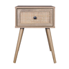 AMMOS ΚΟΜΟΔΙΝΟ 1ΣΥΡΤΑΡΙ ΦΥΣΙΚΟ ΜΕ RATTAN 40x35x61