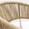 Breeze Καρέκλα Λευκό Φυσικό 56x60x78cm