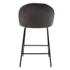 VOTSALO ΣΚΑΜΠΟ BAR ΓΚΡΙ 51.5x56x95cm