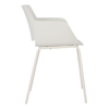 SEDIA ΚΑΡΕΚΛΑ OFF WHITE 58x51x79.5cm