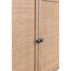 AMMOS ΜΠΟΥΦΕΣ 3ΣΥΡΤΑΡΙΑ ΦΥΣΙΚΟ ΜΕ RATTAN 150x39x79
