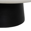 MYKONOS COFFEE TABLE ΛΕΥΚΟ ΜΑΥΡΟ 90x90x39