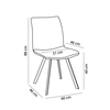DUE FACCE ΚΑΡΕΚΛΑ LATTE BEIGE 60x46x88