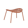 NADIN ΠΟΛΥΘΡΟΝΑ SET 2ΤΕΜ TERRACOTTA 80x61.5x73