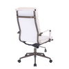 LINE ΚΑΡΕΚΛΑ ΓΡΑΦΕΙΟΥ ΛΕΥΚΟ GUNMETAL 55.5x63.5x117