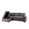 BILL ΚΑΝΑΠΕΣ ΚΡΕΒΑΤΙ ΓΩΝΙΑ ΑΡΙΣΤΕΡΗ STONE 241x173x94